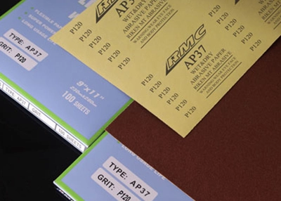 Carta abrasiva AP37Y gialla